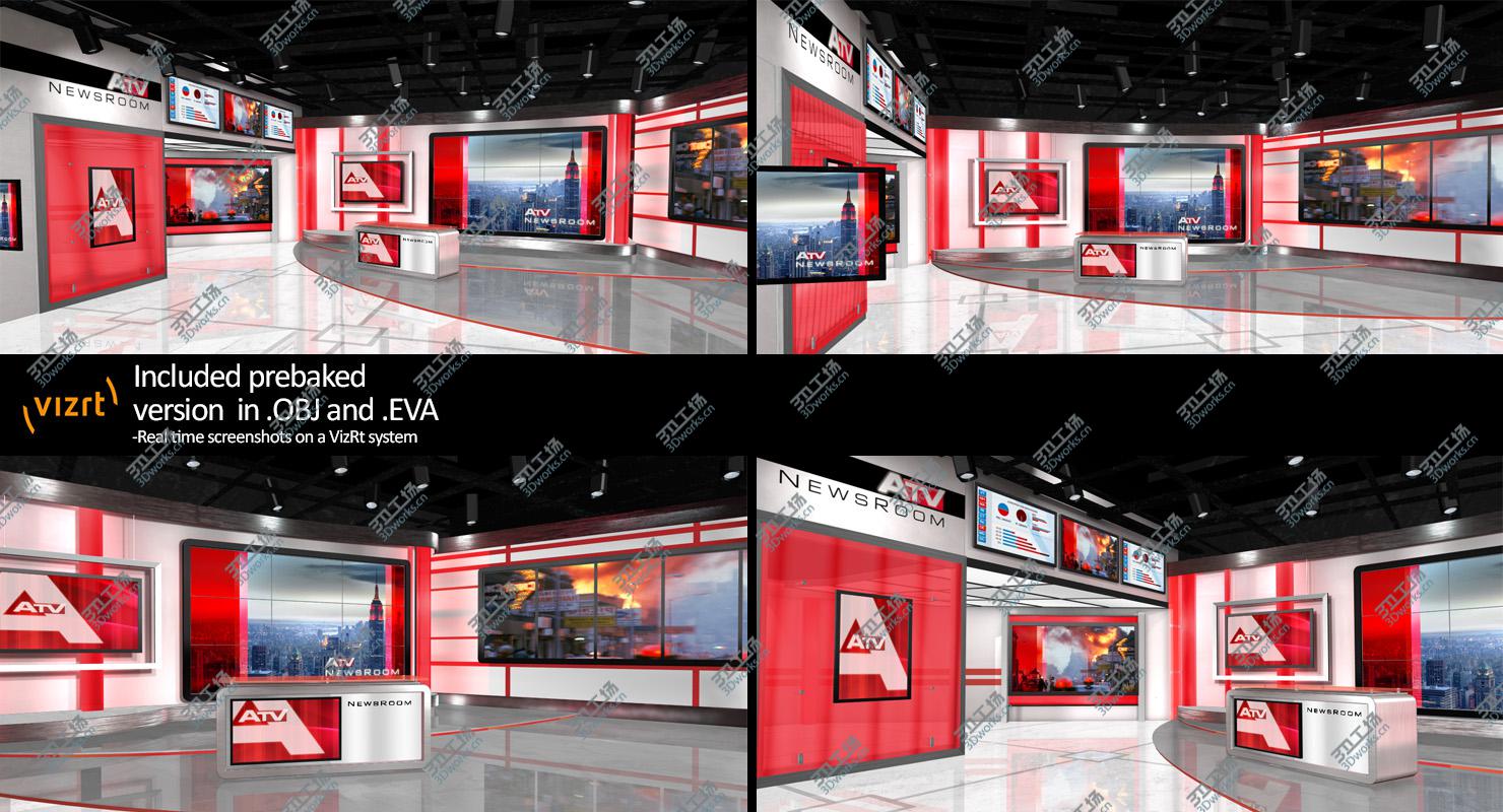 images/goods_img/202104023/VR Studio Newsroom 2 3D model/5.jpg